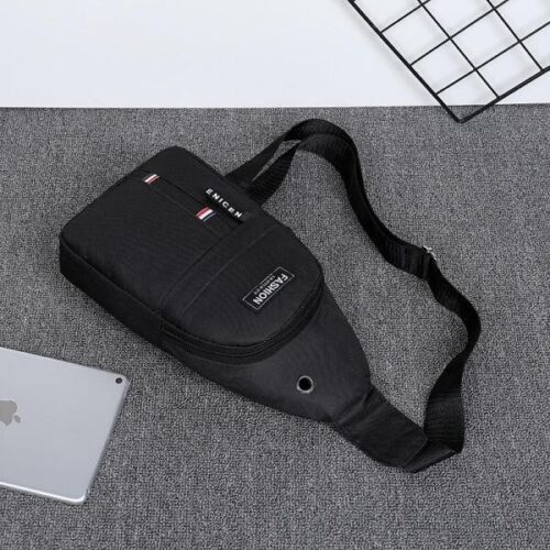 Men's Chest Bags Waterproof Casual Waist Bags Short Trip Travel Carry Bag