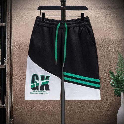 Men's Casual Black T-Shirt & Shorts Set - L, M, XL, XXL, XXXL