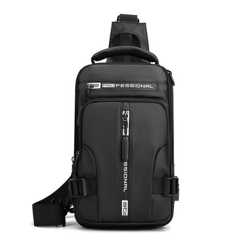 Multifunctional Chest Bag, Fashionable and Casual Shoulder Crossbody Bag, Waterproof Space Cloth Small Backpack